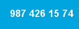 987 426 15 74 987 426 15 74